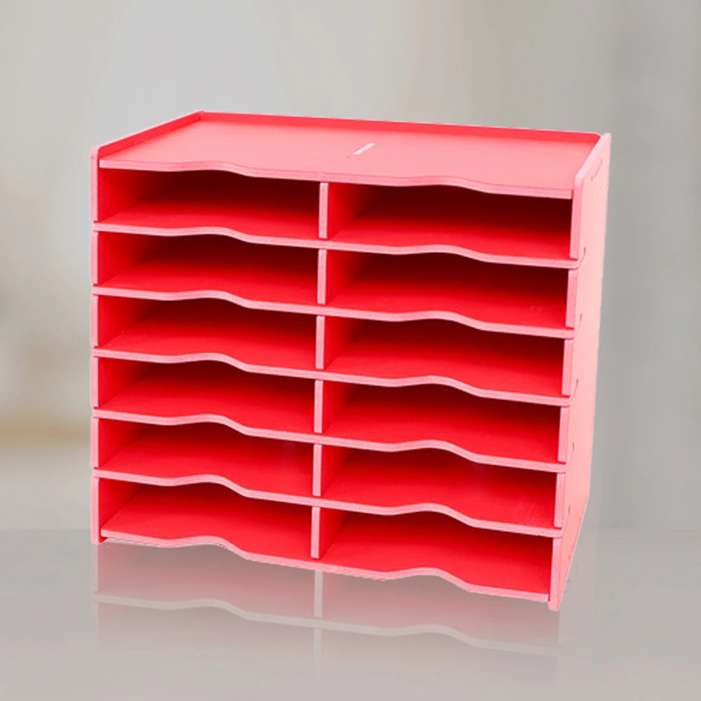 12 Grids Diamond Painting Tray Storage Holder with Drill Pen Holder Diamond Painting Tray Organizer Rack for DIY Craft Arts