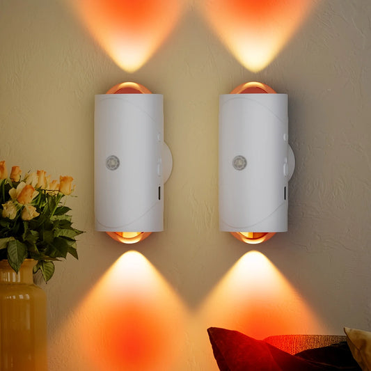 1/2/4 piece set of small night lights, modern night light plug-in wall, human body sensing, suitable for bedroom corridors