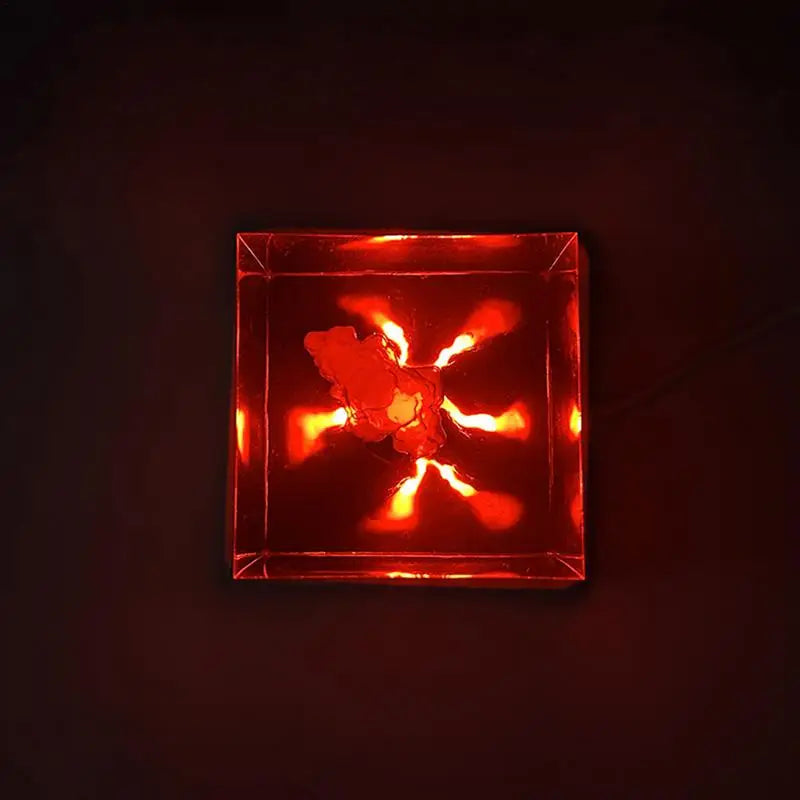 Kids Table Lamp Creative Resin Volcanic Light Relaxing Sleep Nightlight Lighted Volcano Ornament For Study Room Living Room