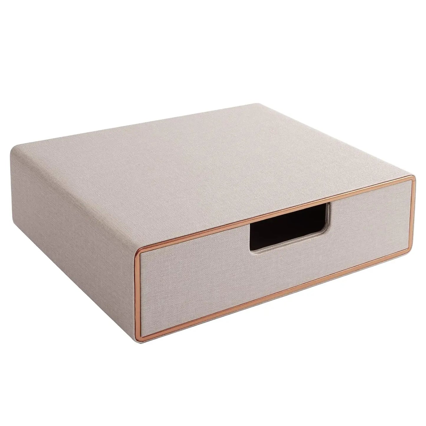 Fashion Multicolor Collocation Leather Desk Organizer File Cabinet Executive Office Supplies Desktop Filing A4 Contract Document