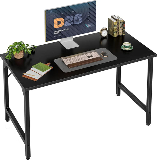 40-Inch Adjustable Computer Desk for Home Office, Study, and Gaming with Durable Surface