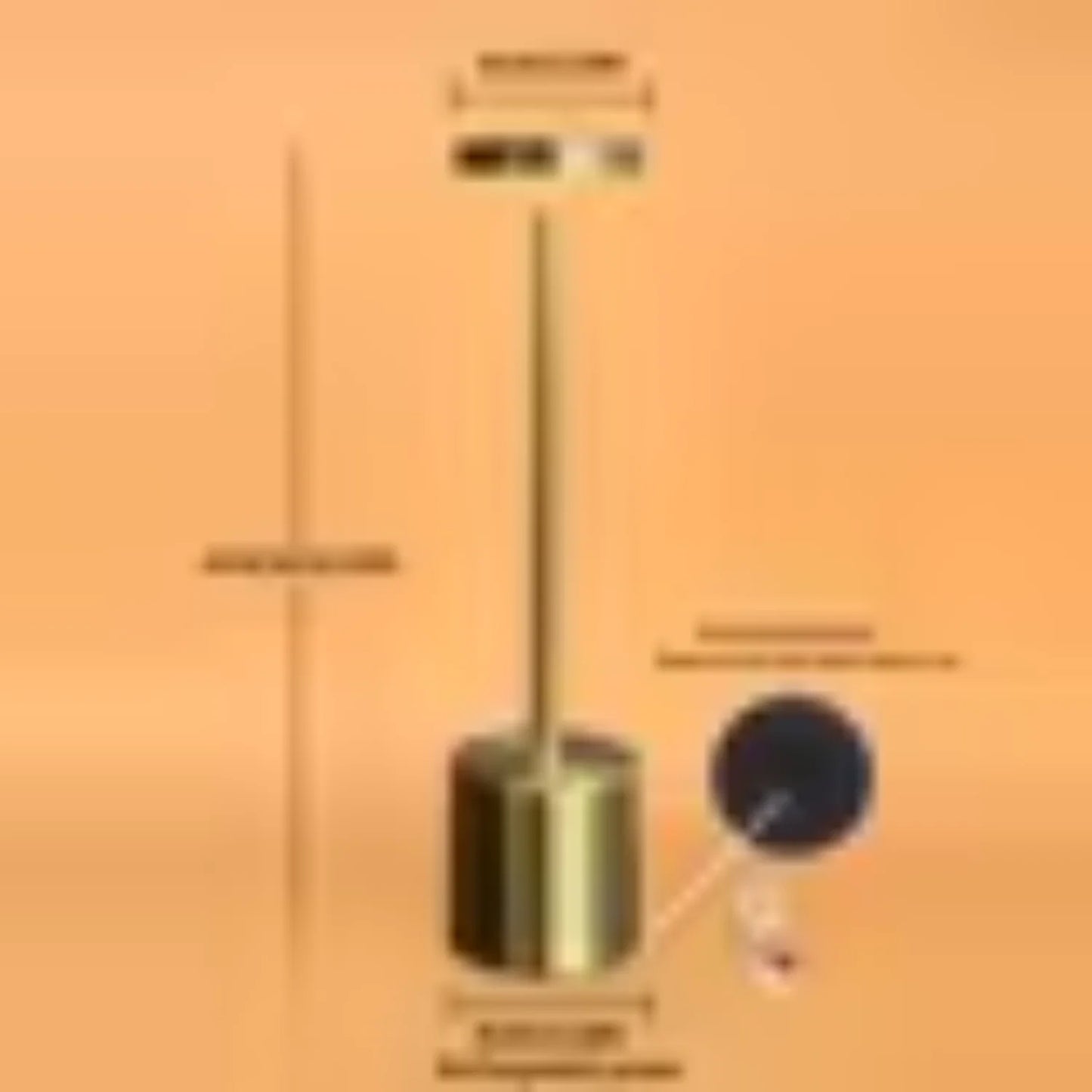 Simple  Rechargeable  Metal Table Lamp Writing Lamp Bedside Creative Ambient Light  Outdoor Decoration Night Lighting