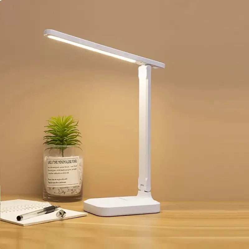 Foldable Table Lamp Led Desk Lamp 3 Type Stepless Dimmable Touch Bedside Reading Eye Protection Night Light USB Chargeable